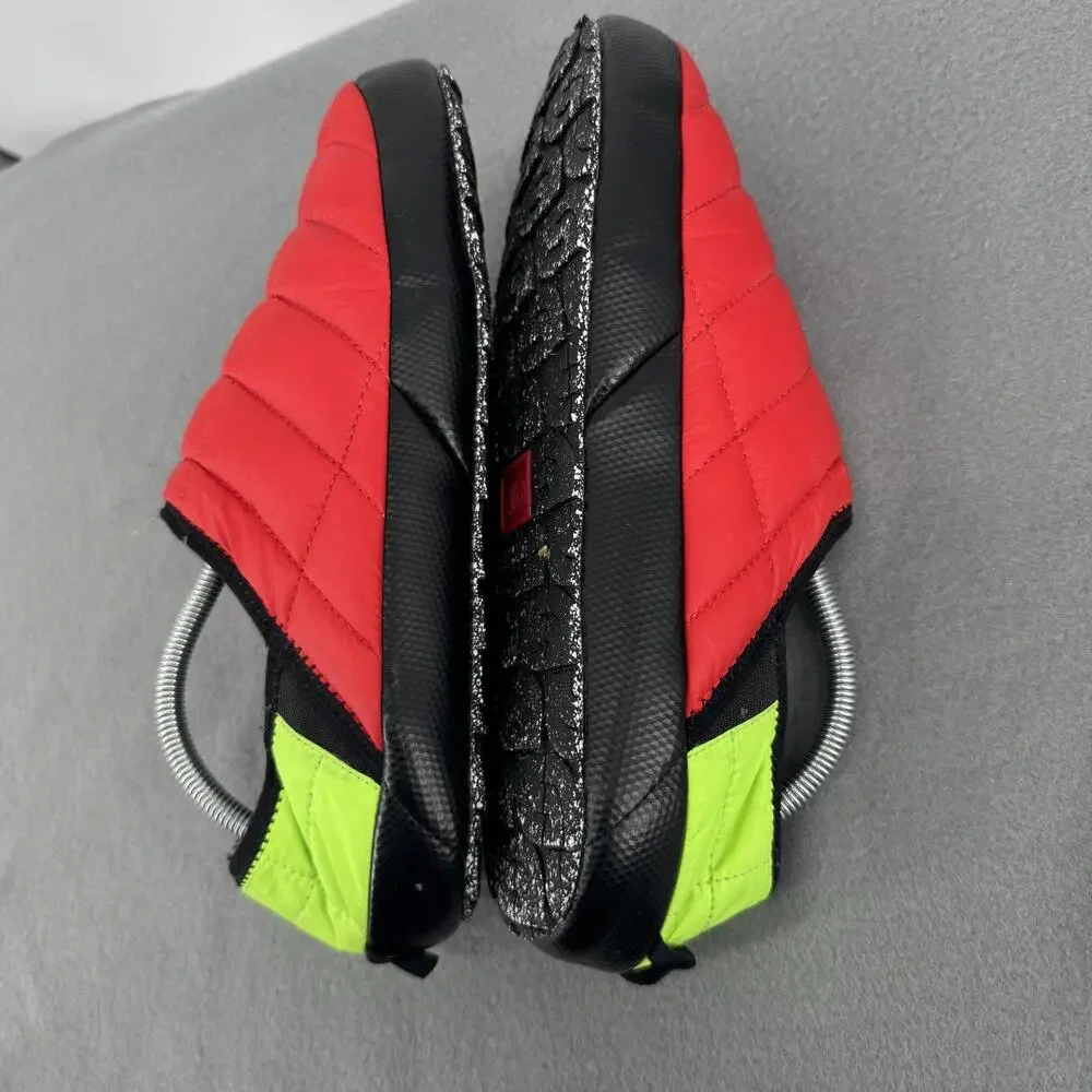 The North Face Thermoball Traction Mule V Mens 10 Red Neon Green NF0A3UZN